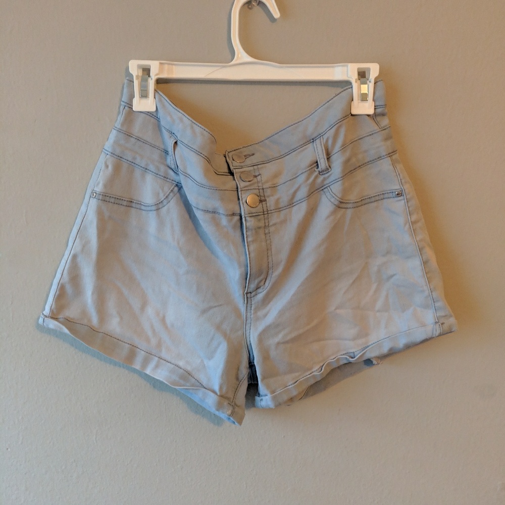 High Waisted Jean Shorts